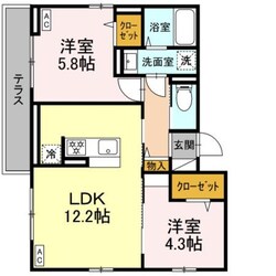 エリオント町田中町の物件間取画像